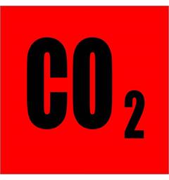 Alarm Symbol MSK-S04 CO2 Fire exting. med. release alarm